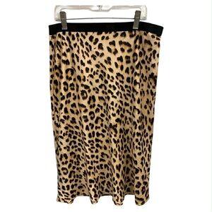 DKNY Animal Print Pencil Skirt Size M